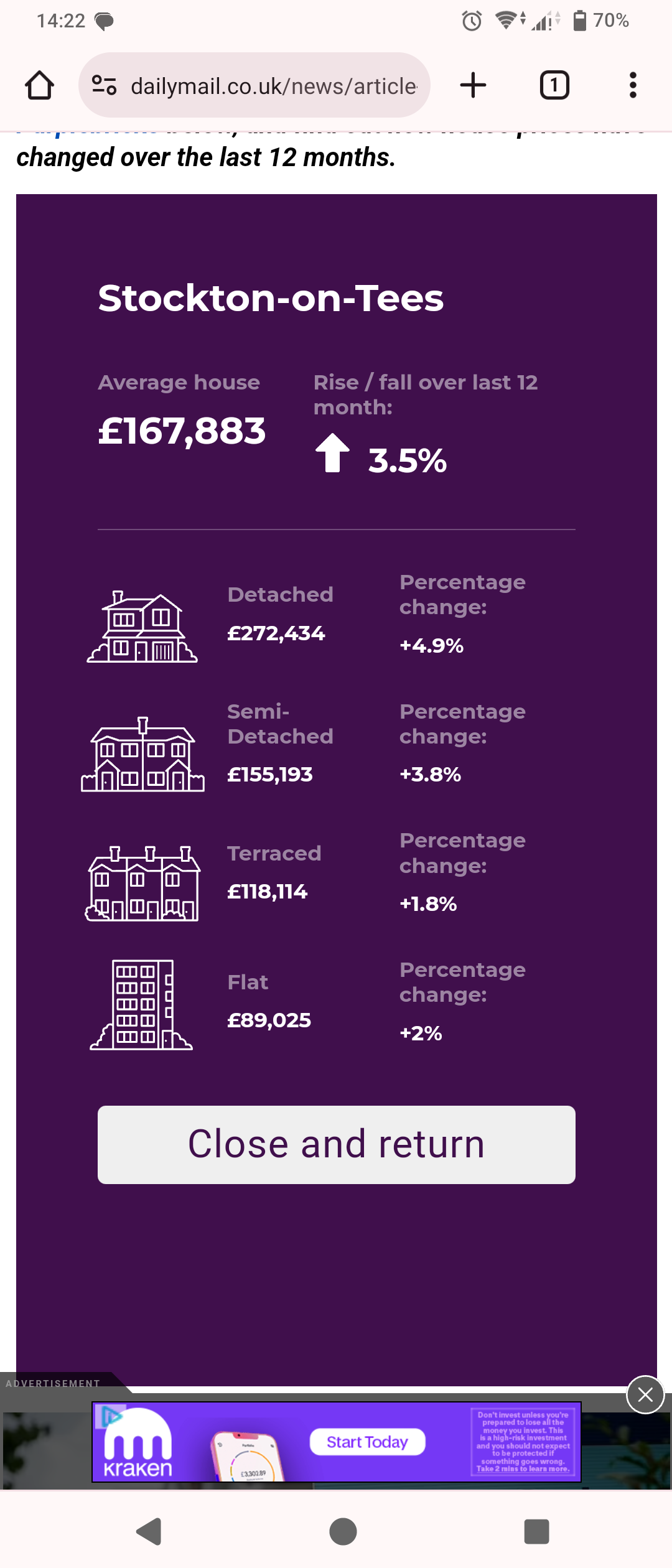 Housepricecrash not possible in the north House prices and the